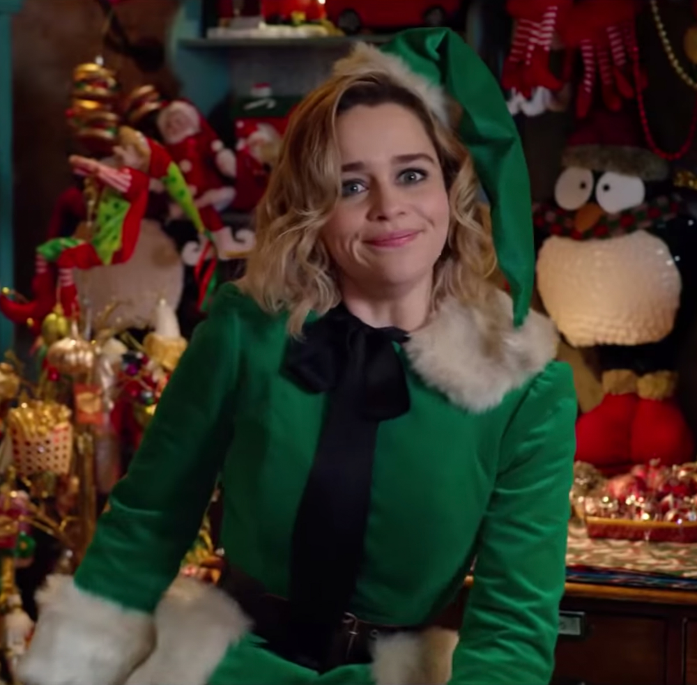Green elf costume Emilia Clarke in Last Christmas.png