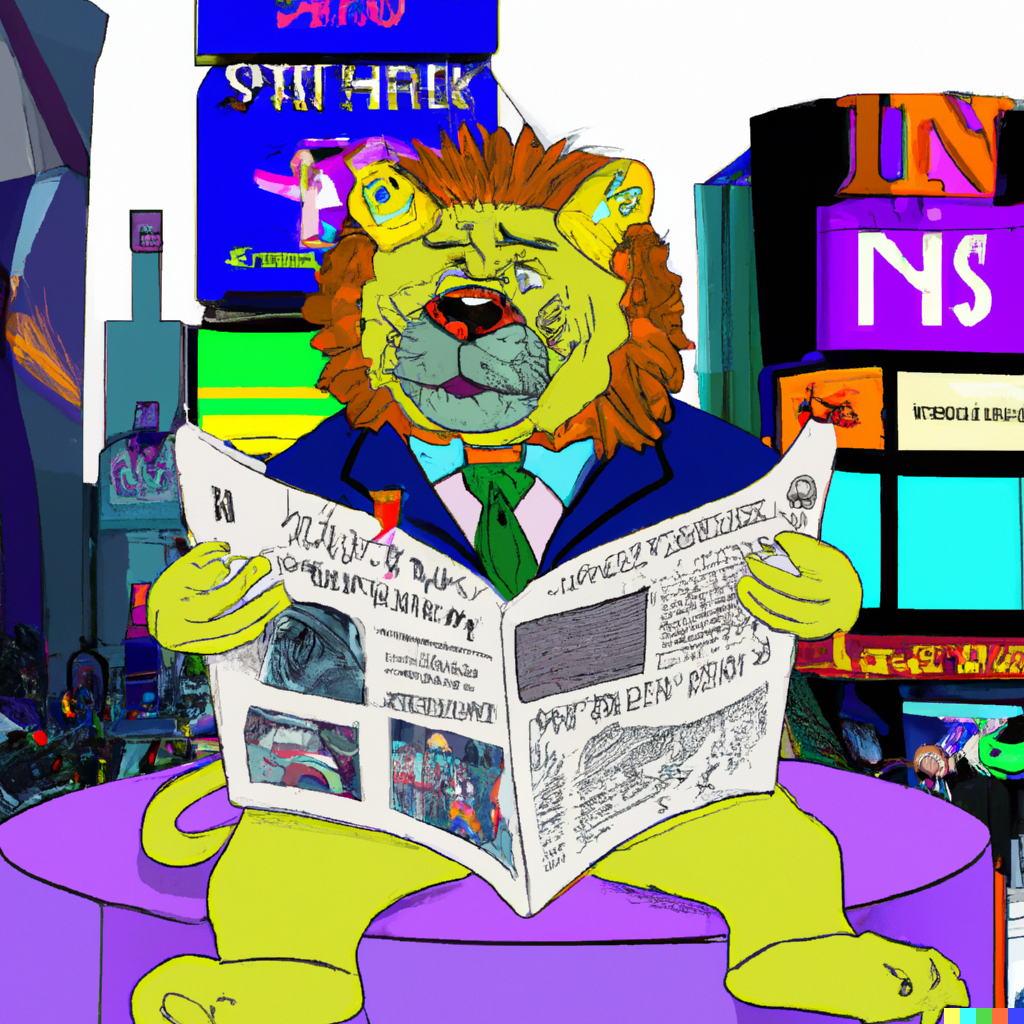 LeoFinance lion readin 2.png