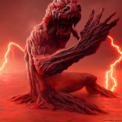 58275_a_giant_red_lightning_magma_monster_holds_out_his_.png