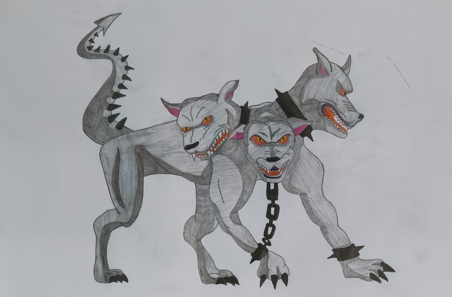 cerberus drawing