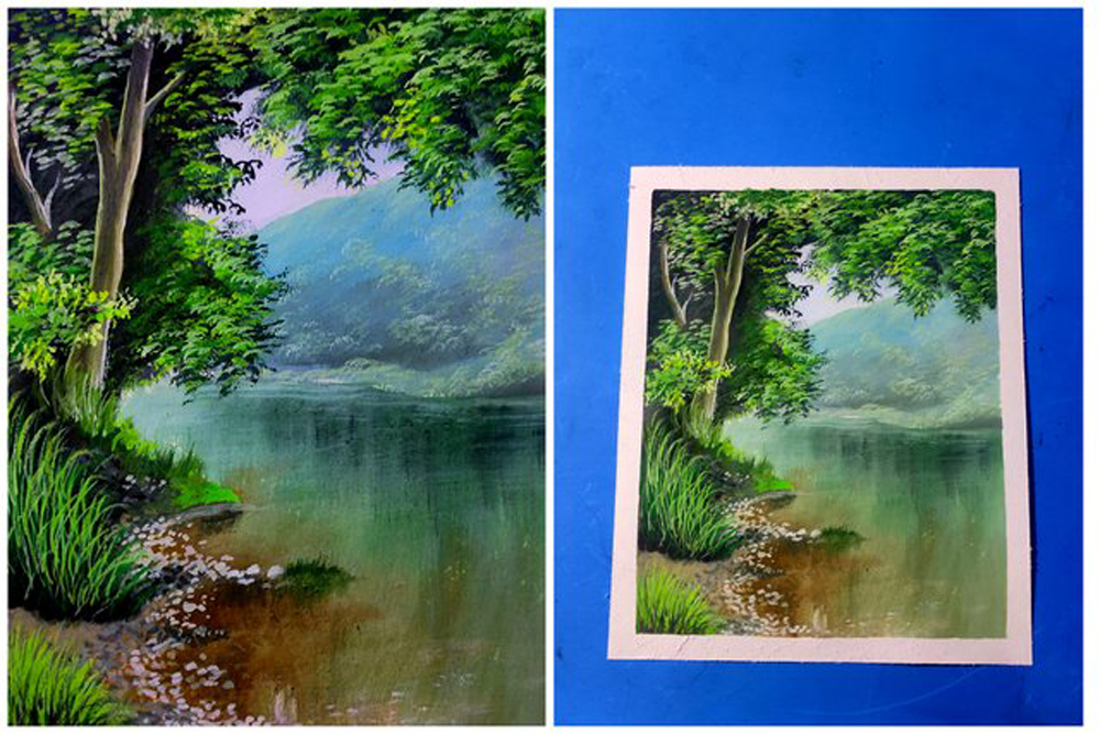 water colour painting – Tanuishi