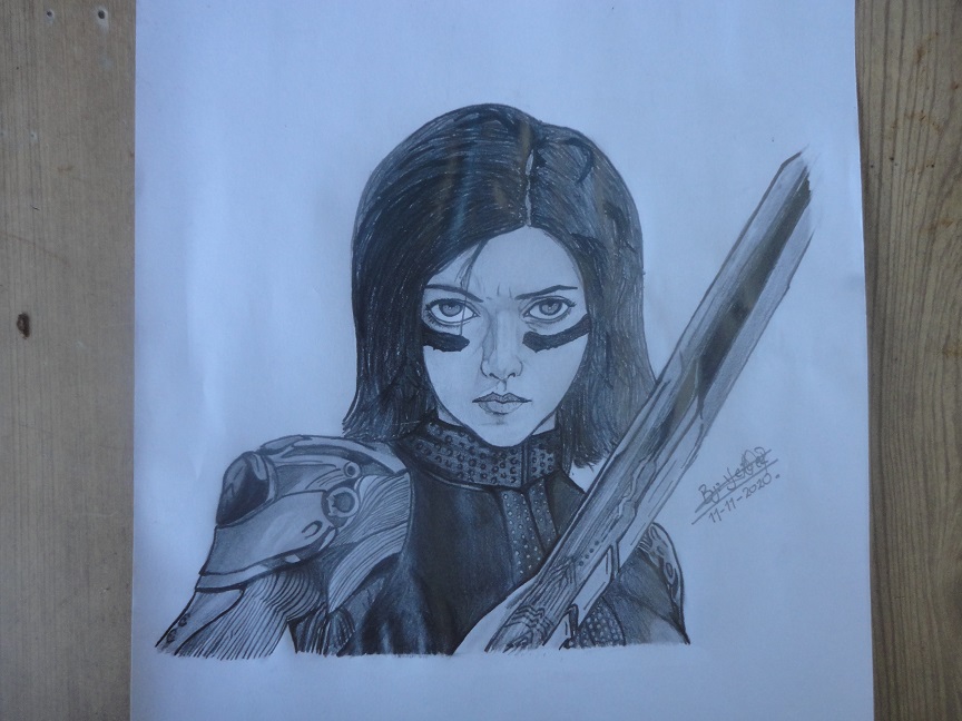 ENG-ESP] Dibujando Alita Battle Angel la Pelicula // Drawing Alita Battle  Angel the movie — Hive