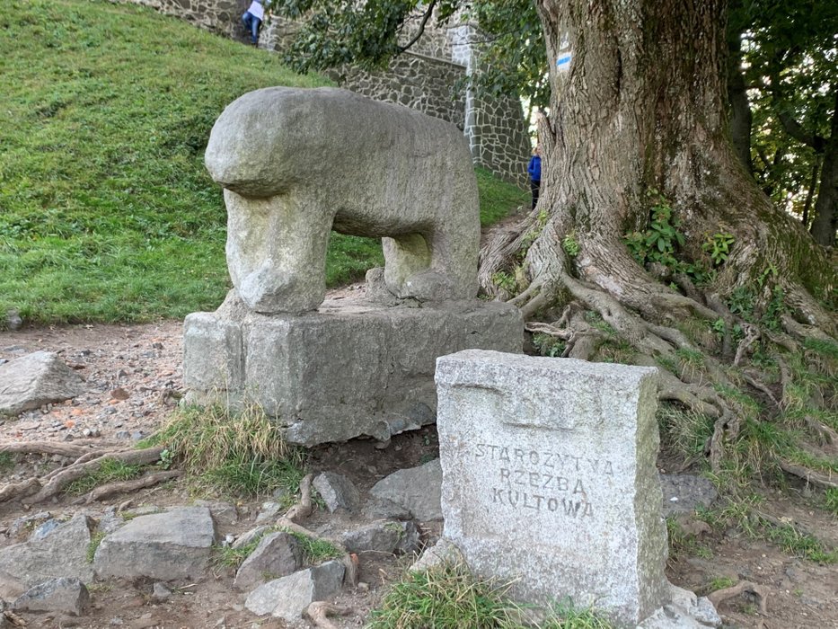 Starożytna rzeźba kultowa na szczycie Ślęży