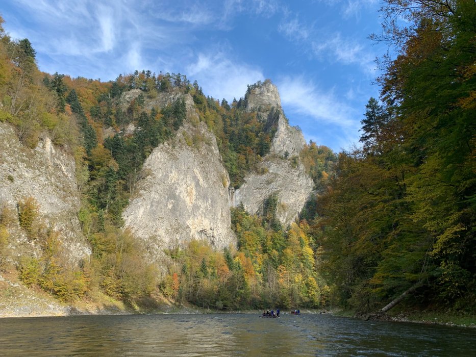 Down the Dunajec River Gorge