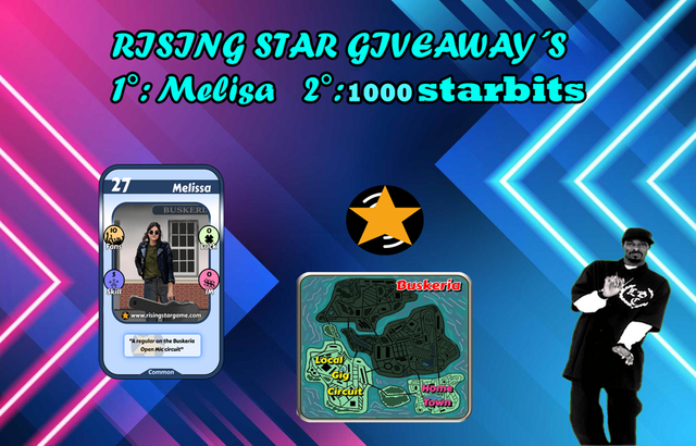 Rising Star Daily Giveaways 11 1° Nft Melissa 2° 1000