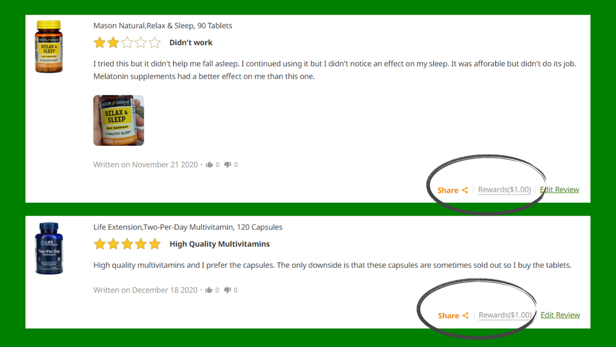 Doesn’t matter if you give the product a low or high rating, as long as it’s an honest and informative review.