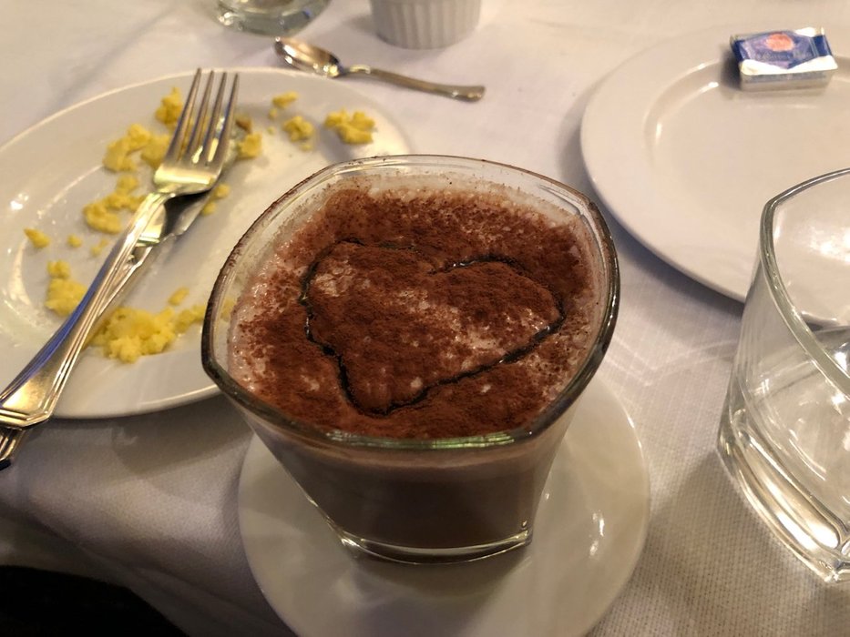 Cold chocolate drink for breakfast - HT6 Boutique Hotel, Rome