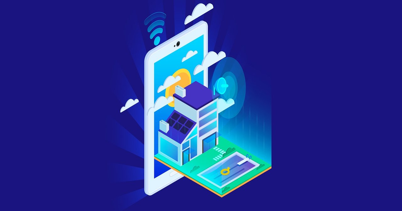 smart home illustration