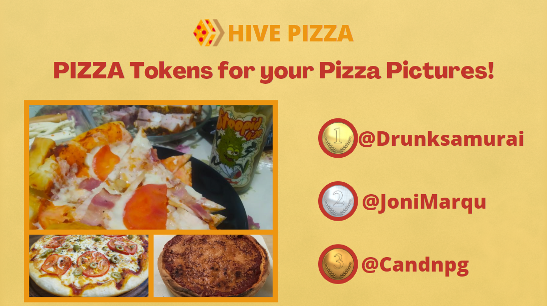 PIZZA Tokens for Your Pizza Pictures! - Hemp Sauce Can't Be Stopped!