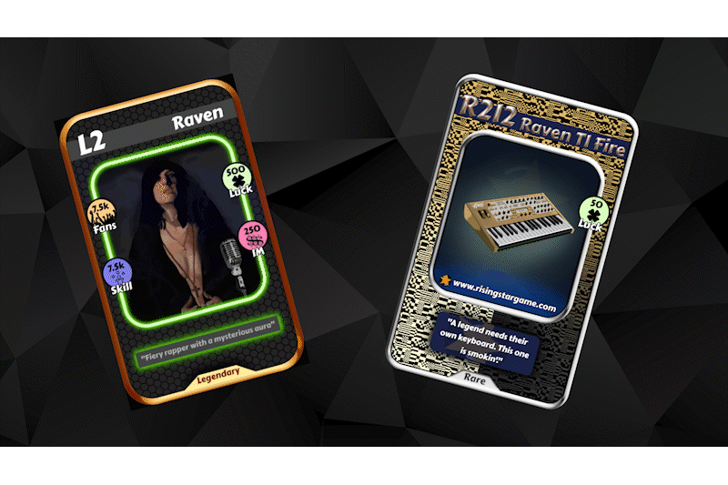 My New Instrument Card In Rising Star! 🎉