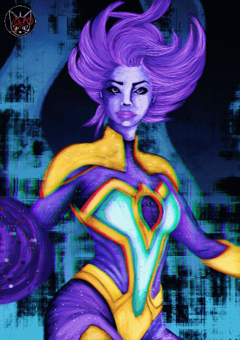 splinterlands fanart Astral Entity gif.gif