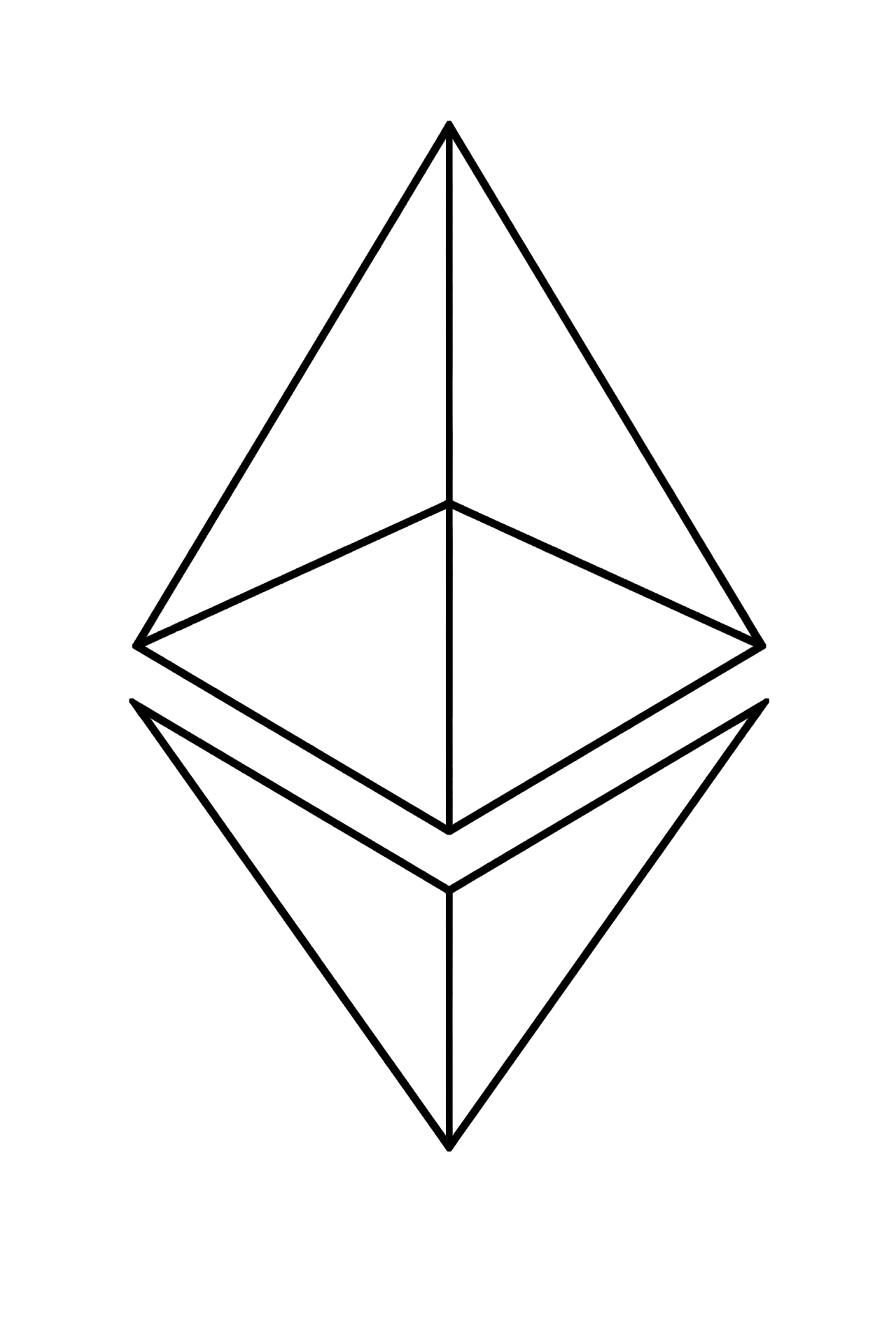 Ethereum logo vector ai crypto bot