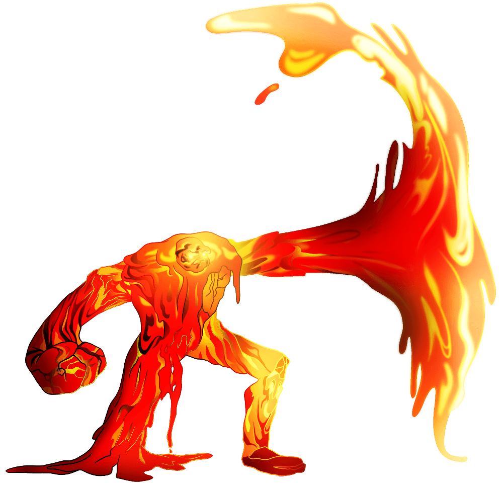 Fire token. Фаер монстр. Лава на прозрачном фоне. МСМ монстры Огненные. Монстр огонь рисунок для детей.