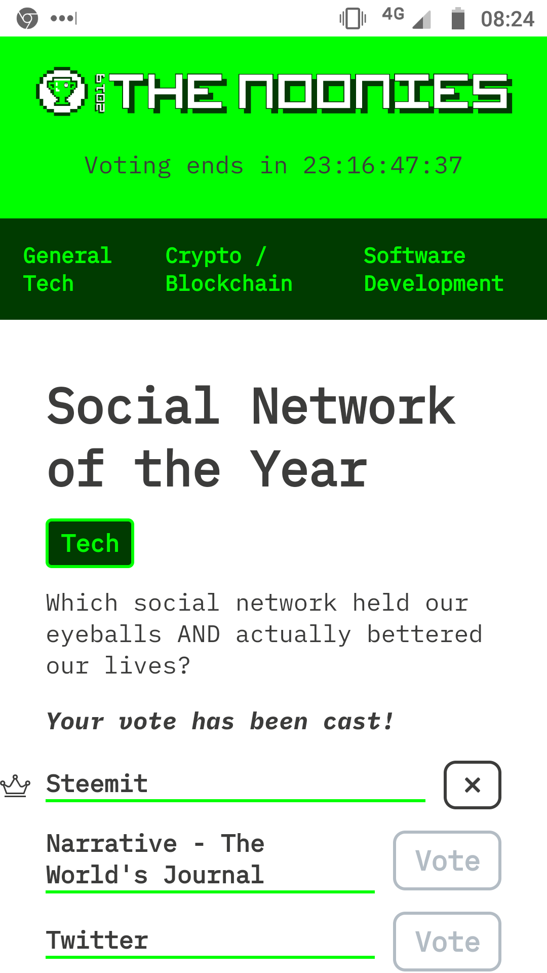 poll
