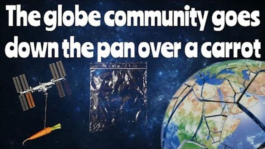 The globe community goes down the pan over a carrot.