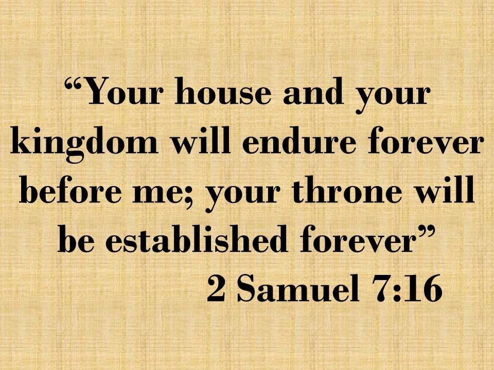 The prophet Nathan. Your house and your kingdom will endure forever before me; your throne will be established forever.jpg