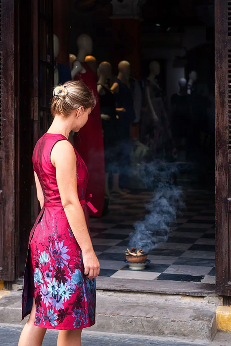 Smoking ritual in Hoi An