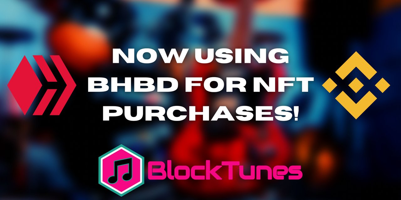 BlockTunes Now Using bHBD for NFT Purchases!