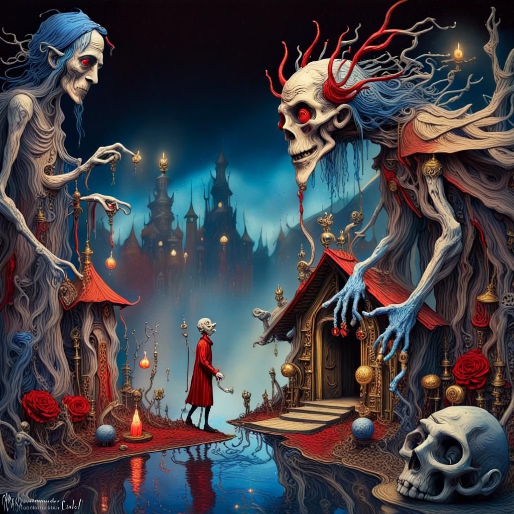 BABA YAGA AND ASMODEUS - WHEN THEY  MET IT WAS LOVE AT FIRST SIGHT