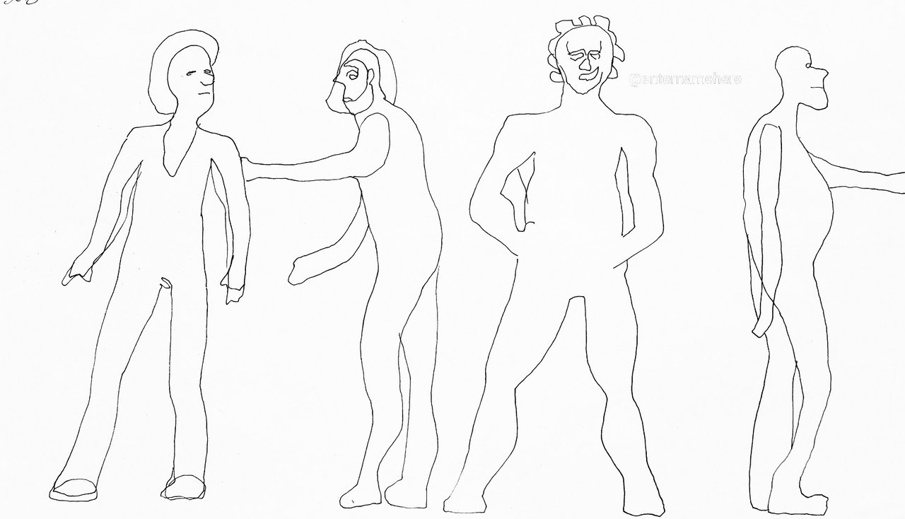 steemit-enternamehere-summer2018-sketch-micron-human-silhouettes-faces-continuous.jpg