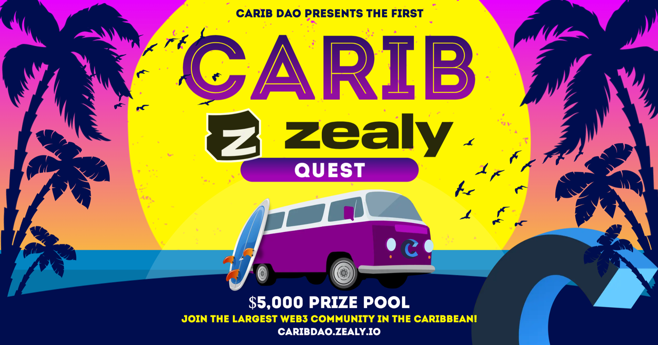 $5,000 BNB, CARIB, & NFT Prize Pool: CARIB Zealy Sprint II