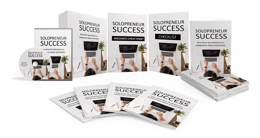 Solopreneur Success eBook and Video Course For Sale on the Hivelist Store