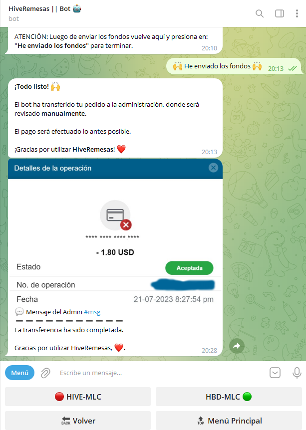 HiveRemesas
