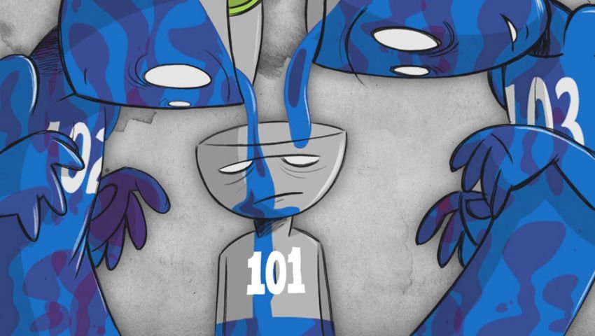 "POUR 101" Empty Yourself to Grow. Animation by Patrick Smith.