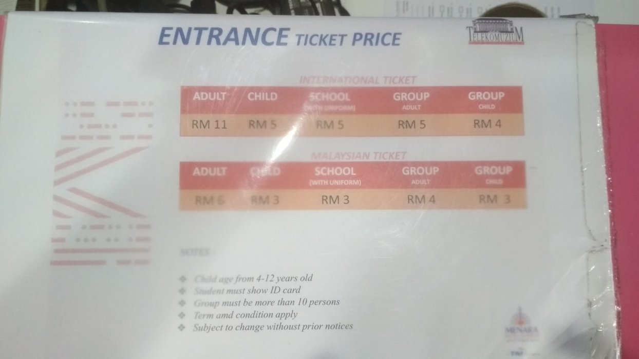 Ticket price