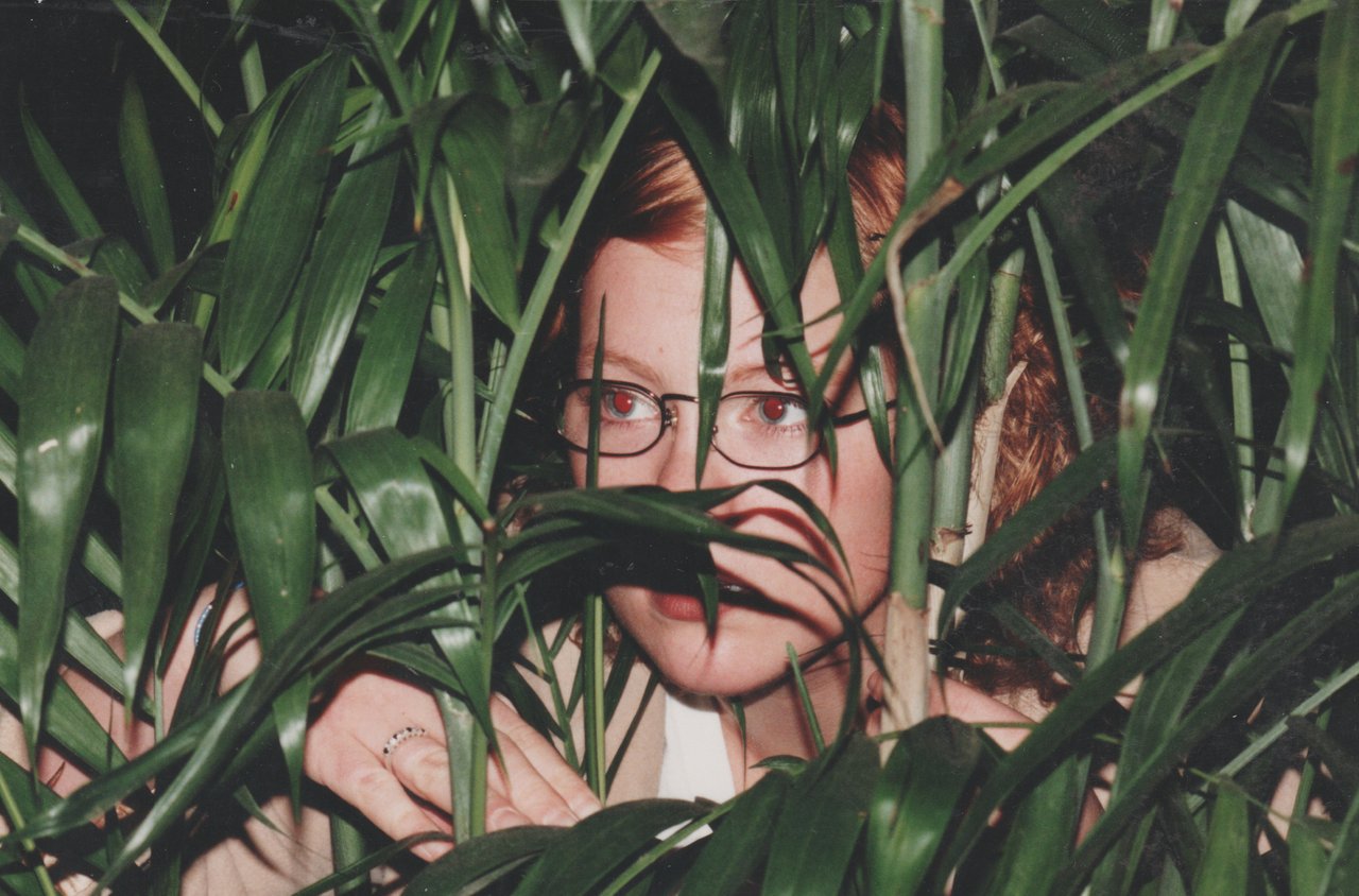 2000's - Katie in the bush with red hair.jpg
