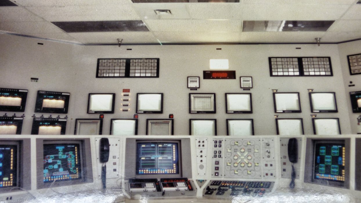 This is the heart of the reactor: The control room