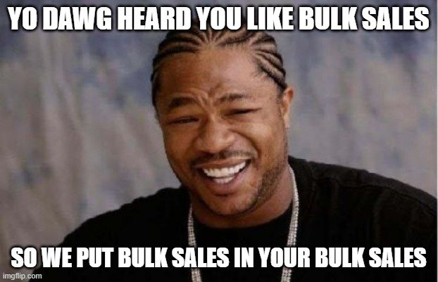 bulk sales