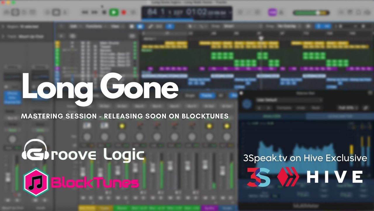 Long Gone Mastering Session - Coming Soon To BlockTunes