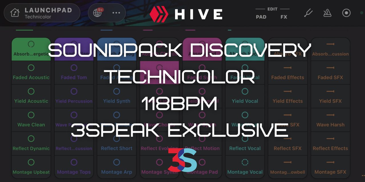 SoundPack Discovery - Technicolor 118BPM