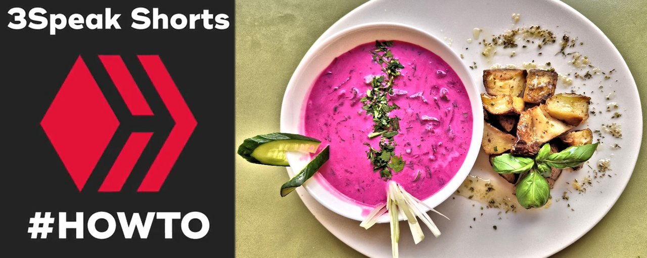 DIY Cold Beetroot Soup in 5 Minutes