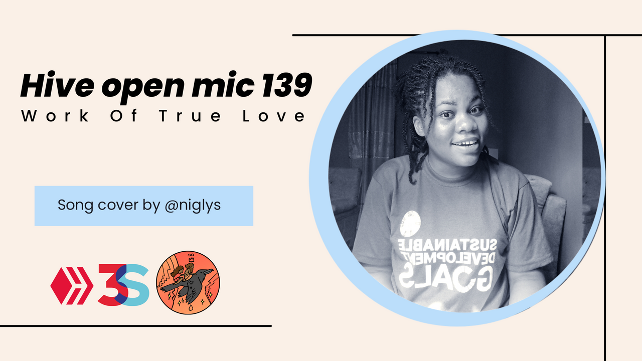 HIVE OPEN MIC WEEK 139: Work Of True Love| Great Is Thy Faithfulness song cover by niglys [ENG/ESP]