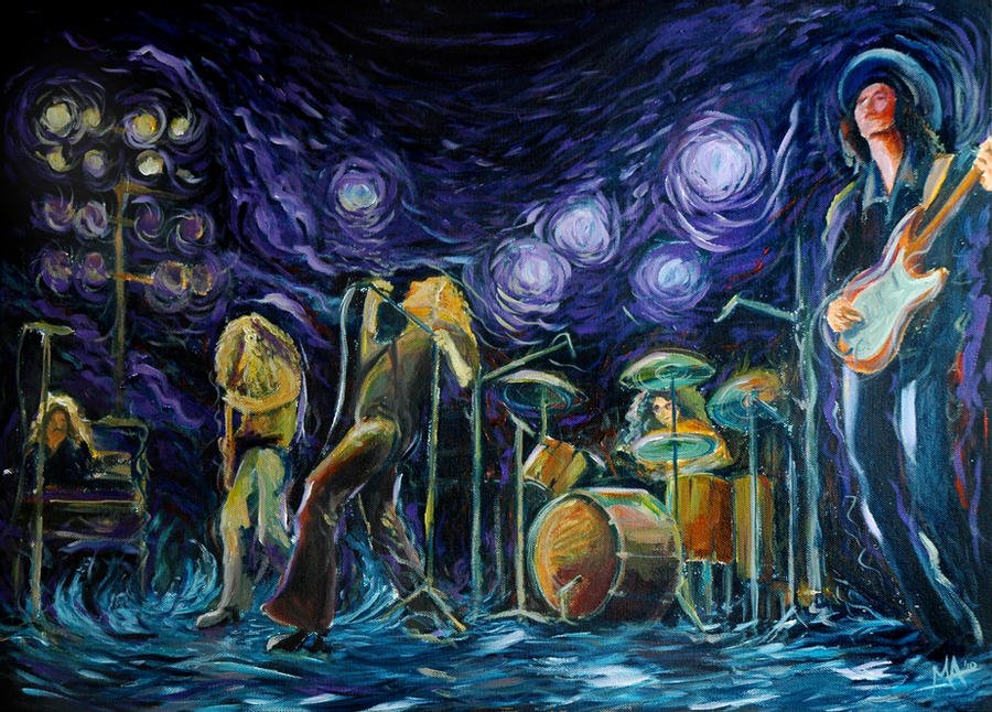 Deep Purple live scene
