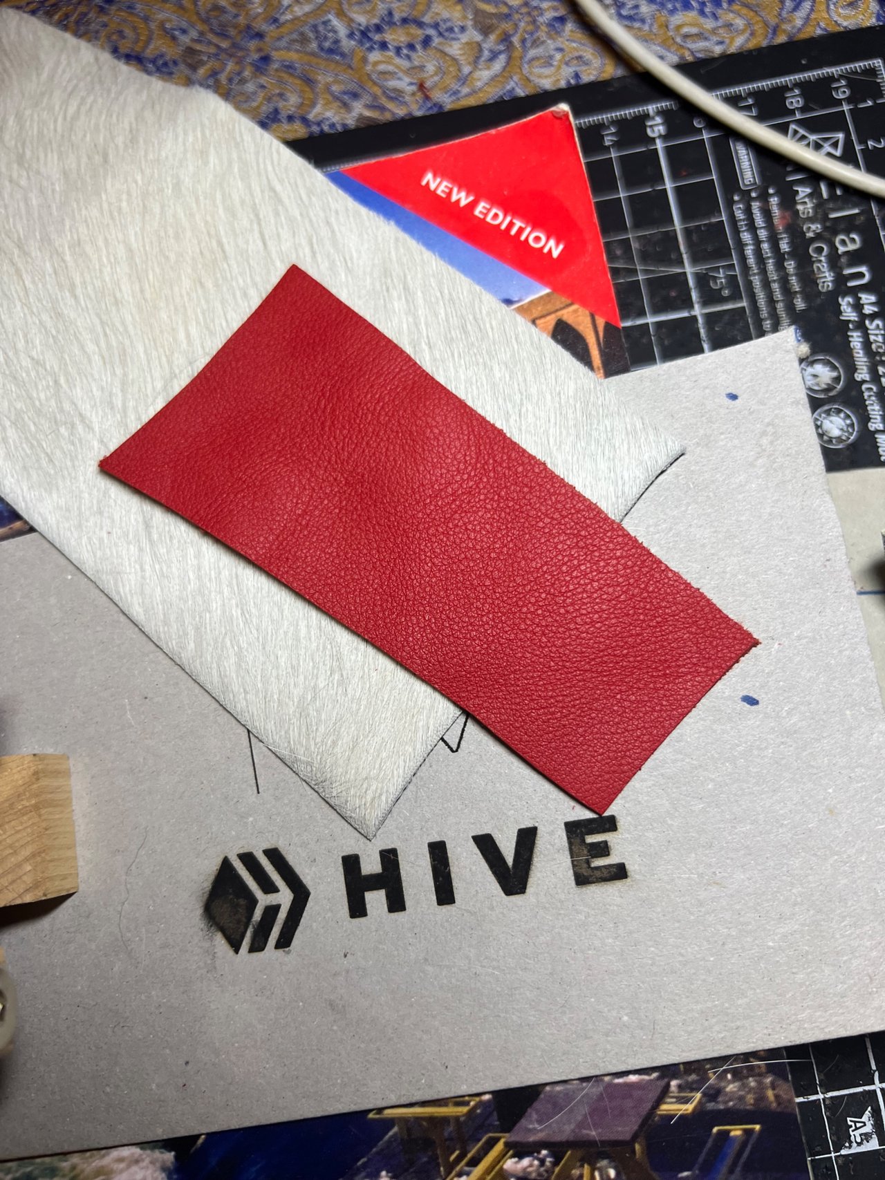 Front: White & Red