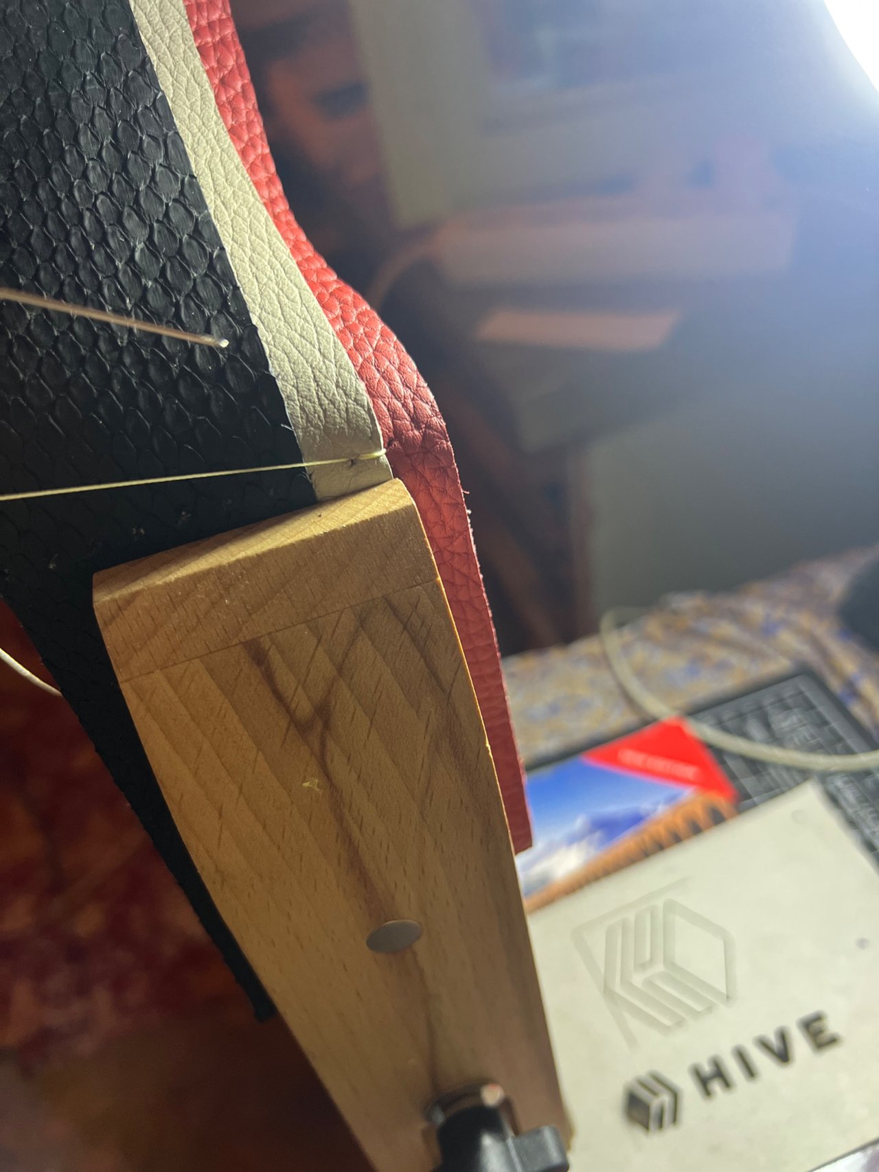 First stitch :)