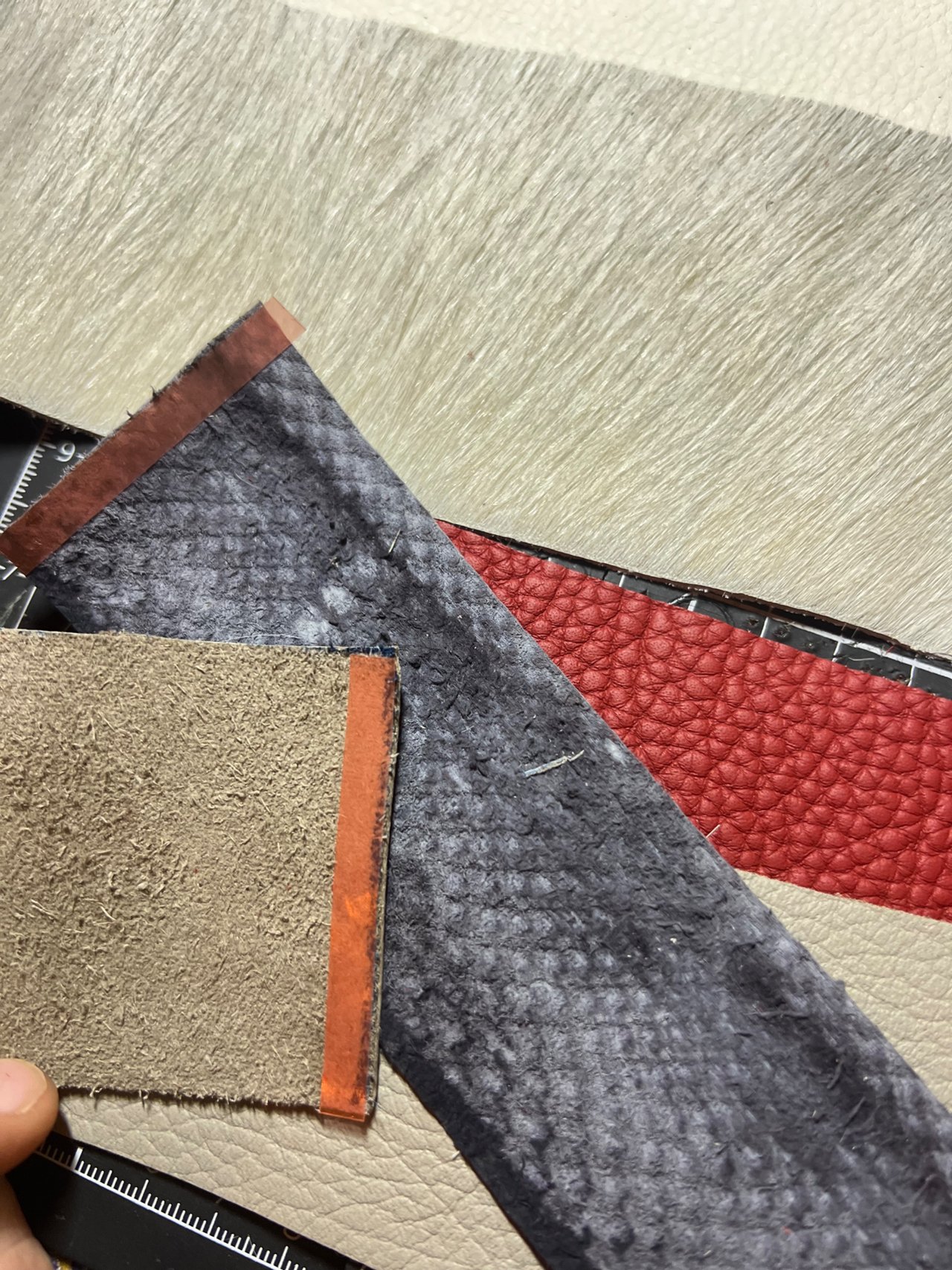 Edge detail of the taping :)