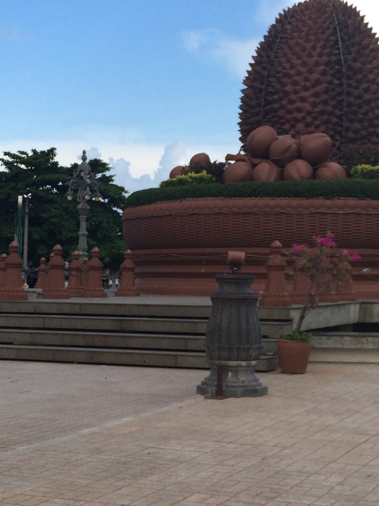Durian the day I wander around.
