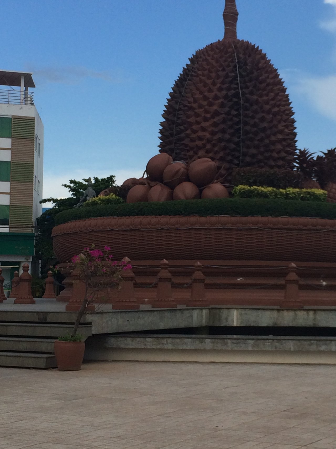 During the day Durian