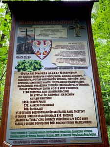 Mała i Duża Ojczyzna. Pamiątkowe tablice historyczne w Ustroniu pod Małą Czantorią.