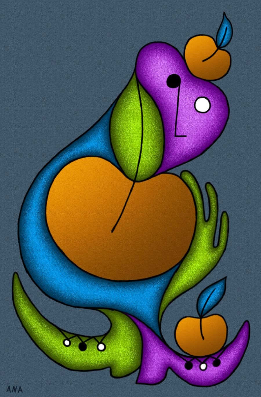 AngusGuardsAGoldenApple_hive.jpg