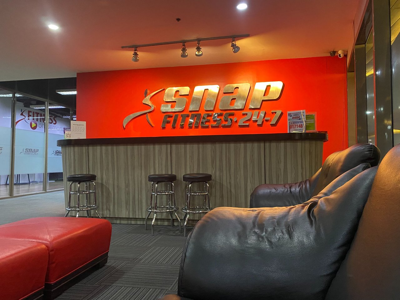 Reception area