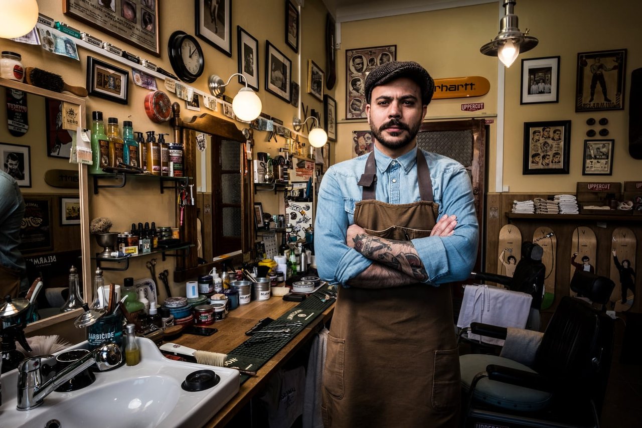 Miguel Leao from Belarmino Barbershop