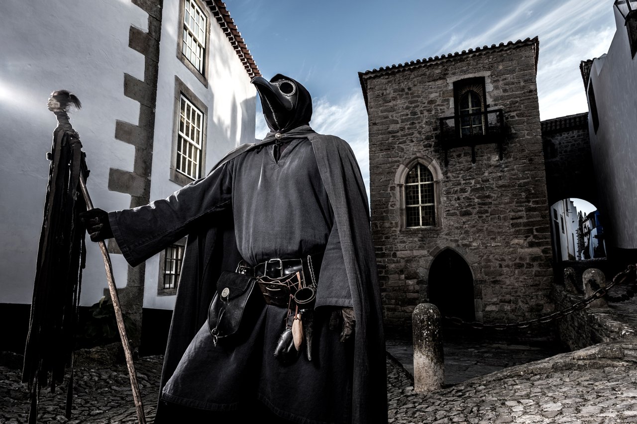 The dark plague doctor