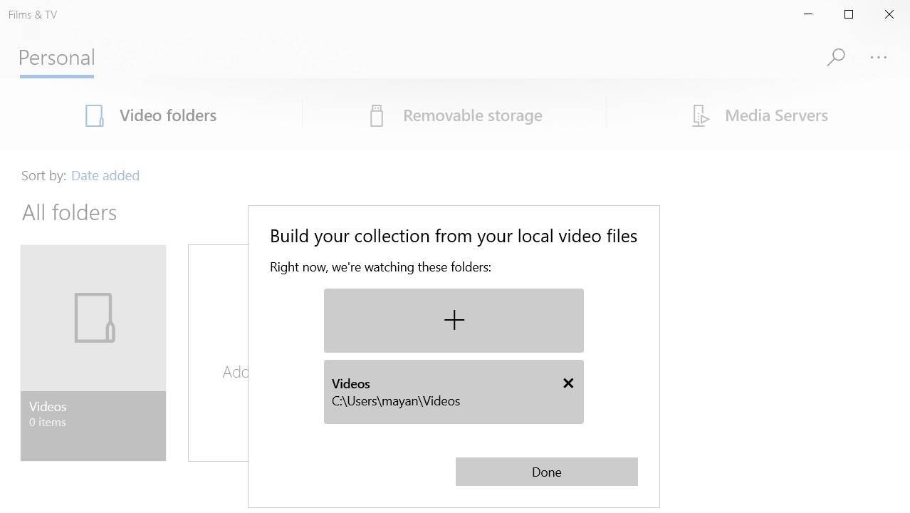 Windows-10-Films-app