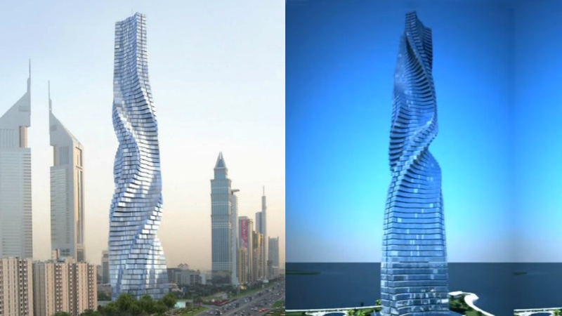 Now building. Вращающийся небоскреб. Dynamic Tower. Дубай, ОАЭ. Dynamic Tower план. Танцующая башня Dynamic Tower. Динамик Тауэр.