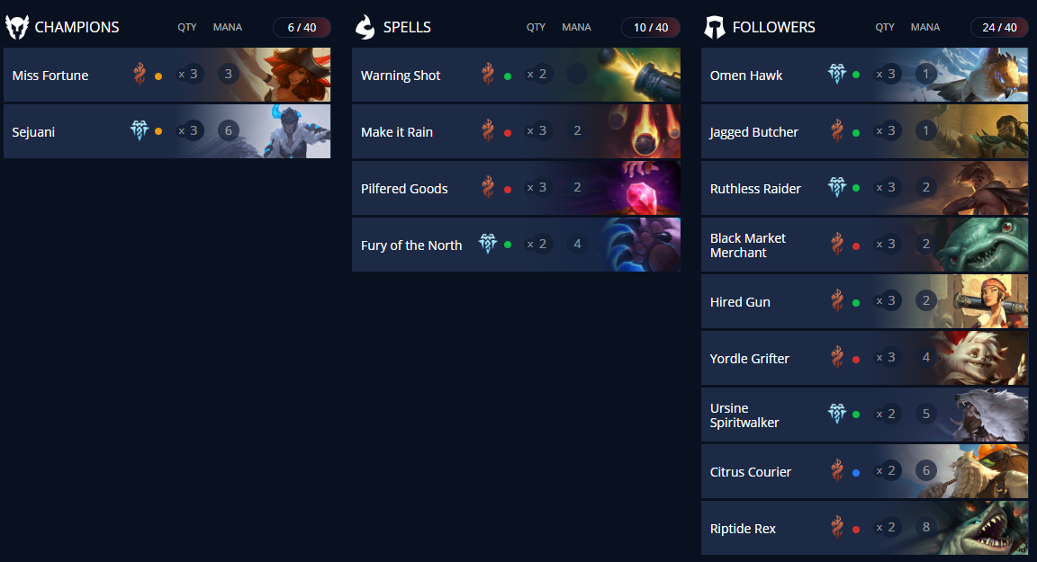 Sejuani MF  Decklist.png